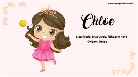 o nome chloe cosa significa